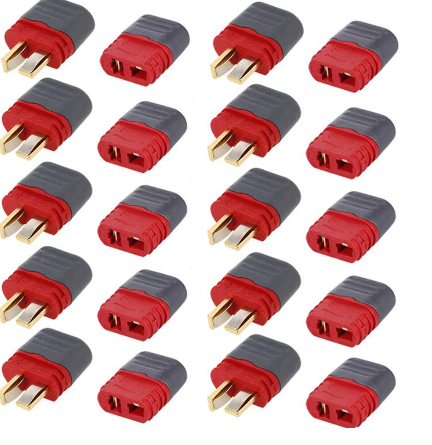 Giắc nối điện Amass chữ T chính hãng AM-1015E đực cái