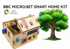 Bộ Học Tập Nhà Thông Minh BBC Micro:bit Smart Home Kit Khung Gỗ