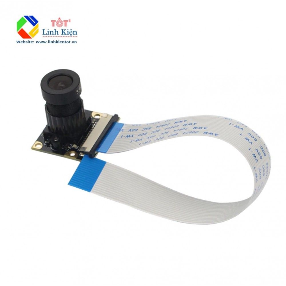 Module Camera OV5647 5 MP Raspberry Pi - Điều Chỉnh Tiêu Cự, 2 Đèn Hồng Ngoại