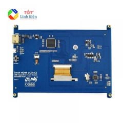 Màn Hinh LCD 7 Inch (C) HDMI 1024x600 IPS Cảm Ứng Điện Dung - Screen Raspberry Pi