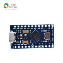 Arduio Pro Micro Atmega32U4 - Nạp Trực Tiếp Cổng Micro USB