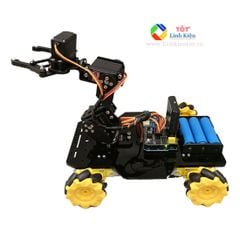 Arm 4DoF Car Mecanum Robot - Bộ xe mecanum cánh tay robot 4 bậc Arduino