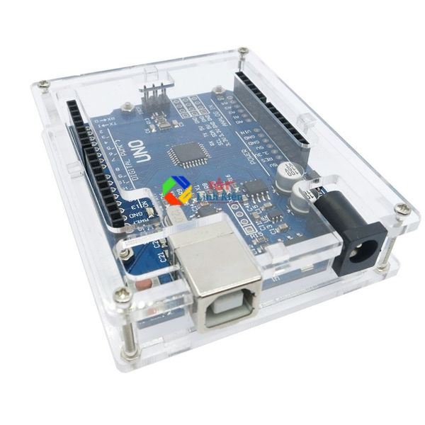 Hộp mica bảo vệ Arduino Uno R3 - Vỏ case UNO R3