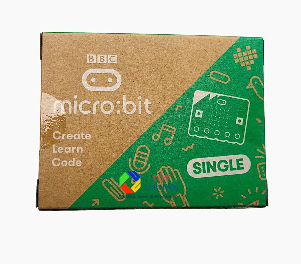 [Chính Hãng - Có VAT] Kit BBC Micro:bit V2 - Kit học lập trình STEM Microbit phiên bản mới