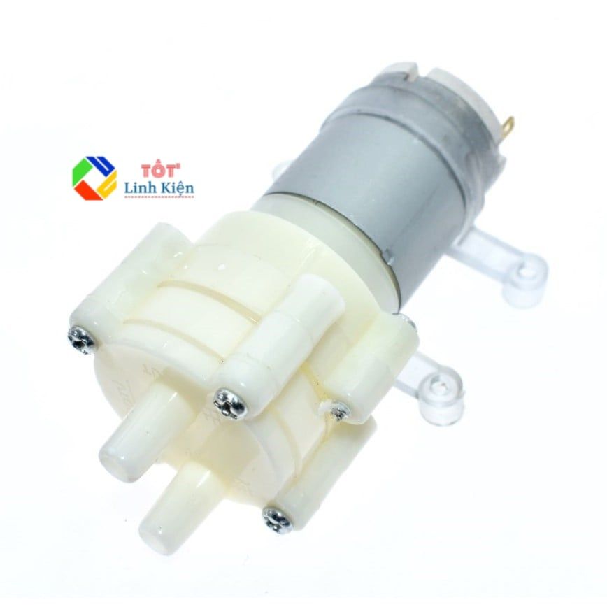 Máy Bơm Nước Mini DC Sử Dụng Động Cơ 365DC - Motor 12V