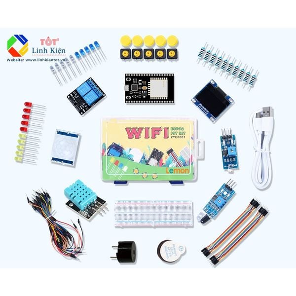 [Có VAT] ESP32 IOT Starter Kit - Bộ Thực Hành ESP32 IoT kèm theo codes và hướng dẫn