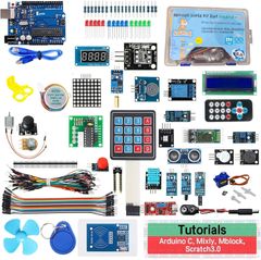 Bộ học tập Arduino Super KIT 2 in 1 Scratch, IDE Kèm Tài Liệu