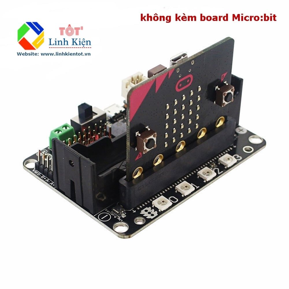 Board mở rộng microbit robotbit V2.0 - BBC Micro:bit board robot Makecode