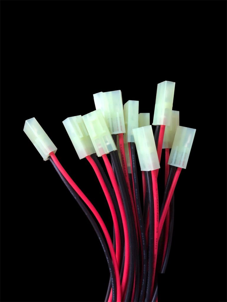 Cặp giắc nối điện pin loại lớn L4.5-2P 40cm đã hàn dây