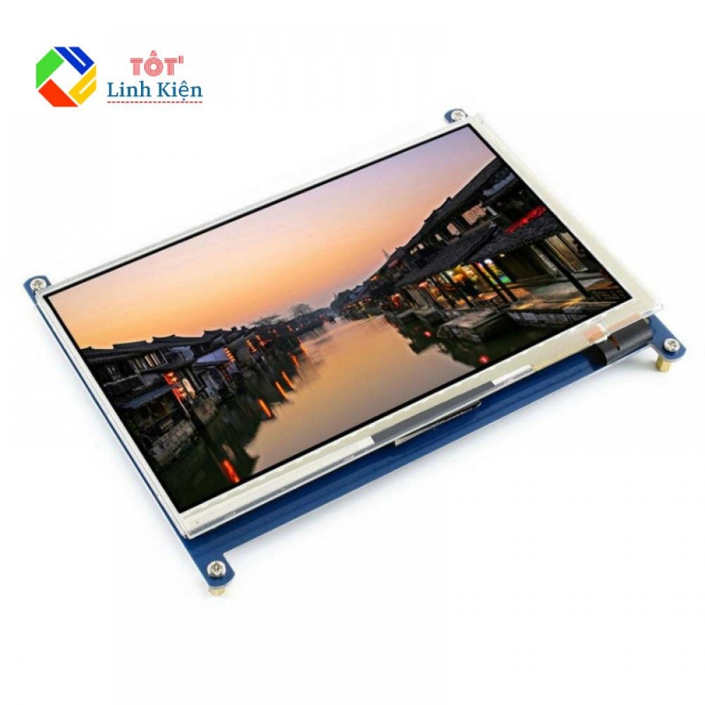 Màn Hinh LCD 7 Inch (C) HDMI 1024x600 IPS Cảm Ứng Điện Dung - Screen Raspberry Pi