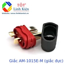 Giắc nối điện Amass chữ T chính hãng AM-1015E đực cái