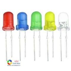 [Combo 100 chiếc] LED 5mm - LED Đơn Đục 5mm chọn màu