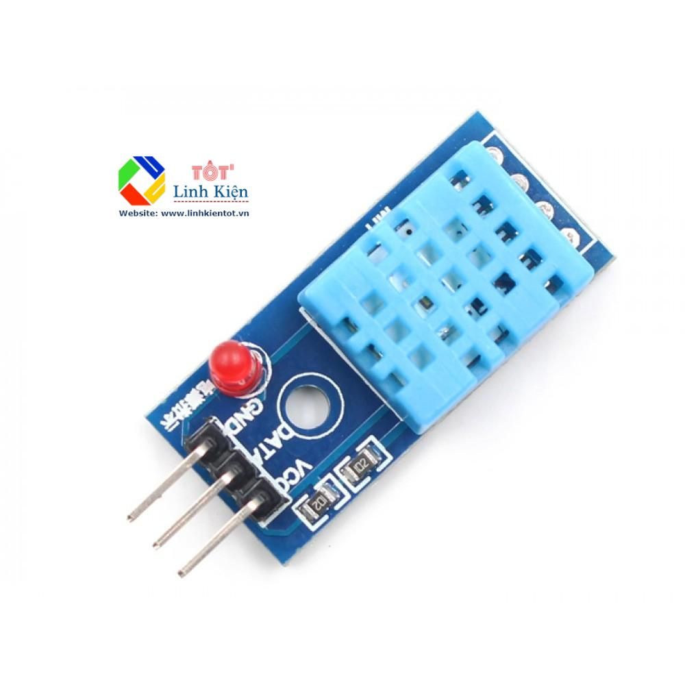 Module cảm biến nhiệt độ - độ ẩm không khí DHT11
