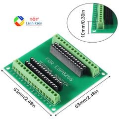 Đế Ra Chân Mở Rộng Mạch ESP8266