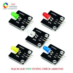 Module đèn led mini 5mm 3.3V 5V tương thích Arduino