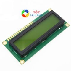 Màn hình LCD 1602 kèm Module I2C đã hàn sẵn (có hai màu xanh lá, xanh lam)