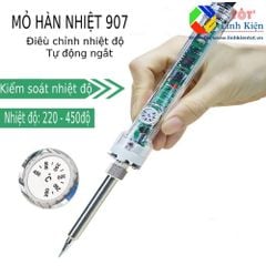 Mỏ hàn 907 220V/60W điều chỉnh nhiệt độ giá tốt