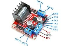 Module Điều Khiển Động Cơ L298 DC Motor Driver