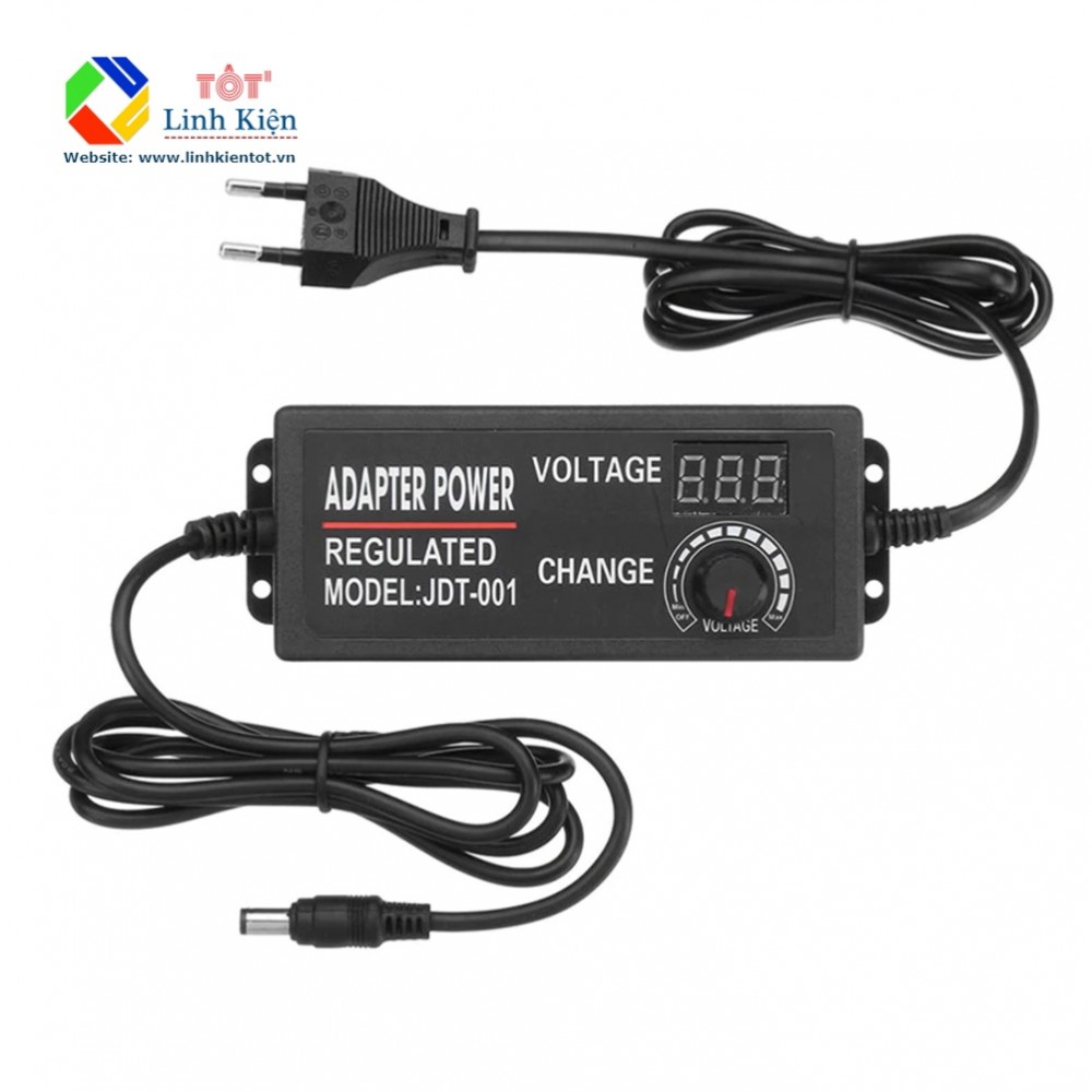 [Có VAT] Nguồn Adapter DC 9-24V 3A Điều Chỉnh Điện Áp, Nguồn 12V
