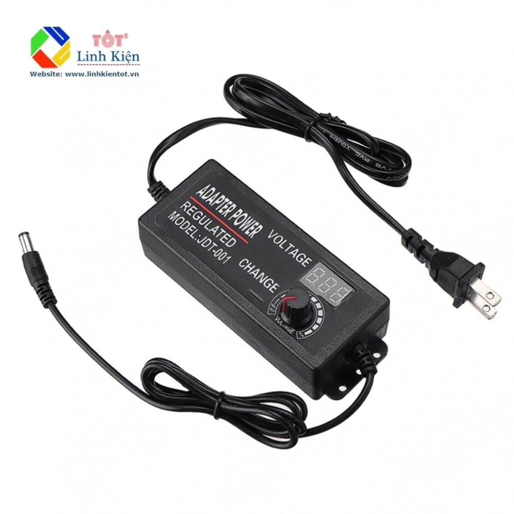 [Có VAT] Nguồn Adapter DC 9-24V 3A Điều Chỉnh Điện Áp, Nguồn 12V