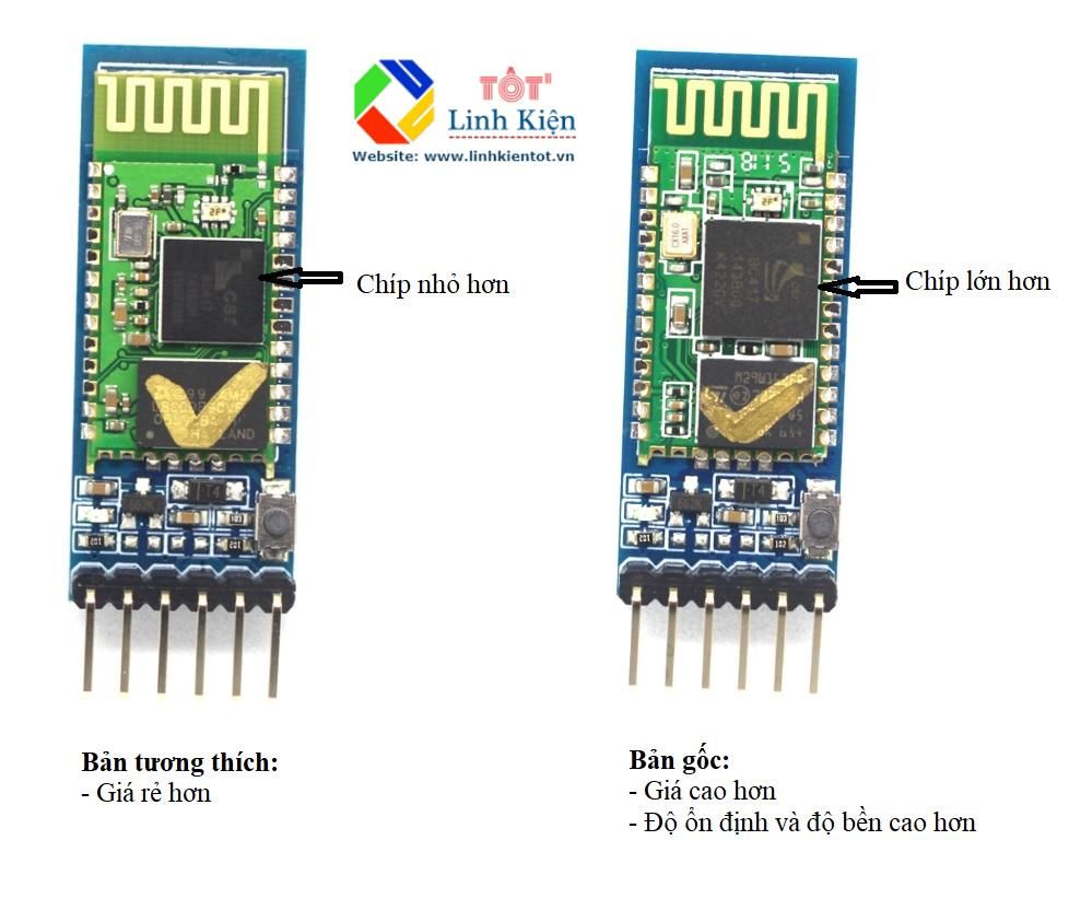 [Original] Mạch Thu Phát Bluetooth HC-05 Phiên Bản Gốc Chất Lượng Cao