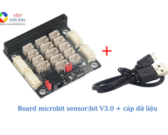 Board mở rộng BBC Microbit V3.0 kèm cáp - BBC Micro:bit sensor:bit V3.0 giắc Ph2.0