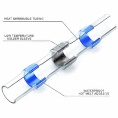 Ống gen co nhiệt nối dây điện tự hàn SST