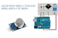 Mạch Phát Hiện Khói, Phát Hiện Khí Ga Bằng Arduino Uno R3 - Học tập Arduino STEM