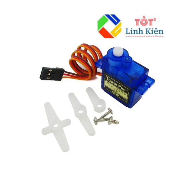 Động Cơ Servo SG90 Góc Quay 180 Độ