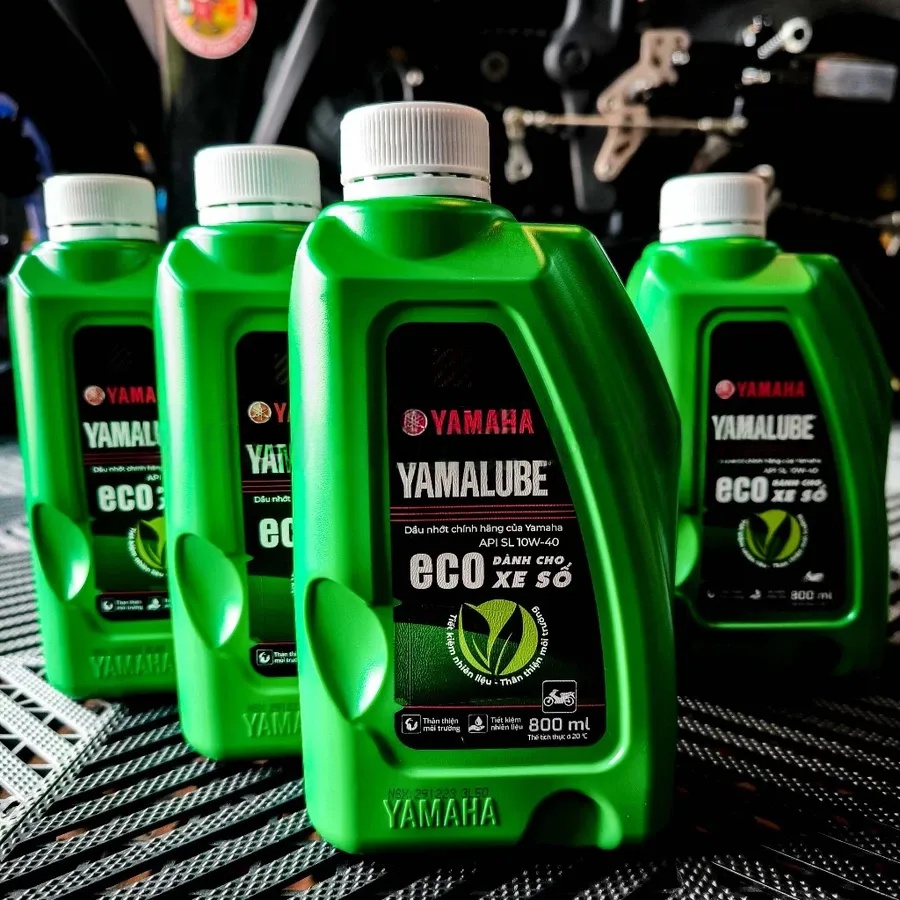 Dầu Nhớt Xe Số Yamalube Eco 4T 10w40 800ml (0.8L) - Yamaha