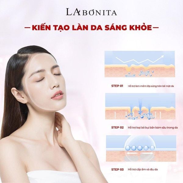  (Dạng chai) Gel Tẩy Da Chết AHA 25% + Lợi Khuẩn LACTOBACILLUS  La Bonita Red Hot Toning Gel 