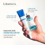  COMBO Serum HA & Kem Labonita Vital Hyaluronic Acid - Bộ Đôi Dưỡng Ẩm Sáng Da & Tăng Độ Đàn Hồi - Tặng Sữa rửa mặt 