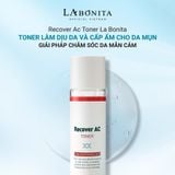  Toner Làm Dịu Da Và Cấp Ẩm Dành Cho Da Mụn La Bonita Recover AC Toner 120ml 