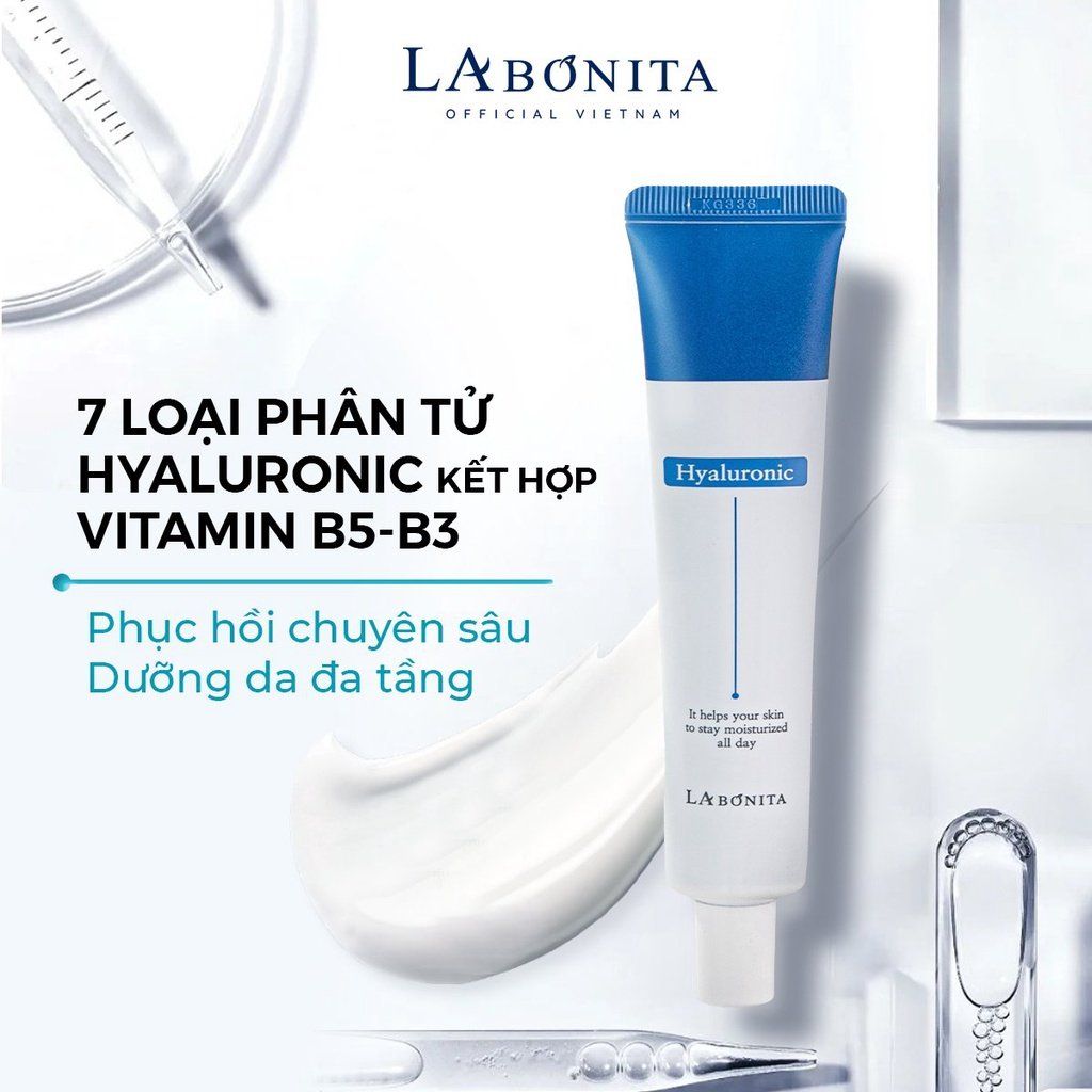  Kem Dưỡng Ẩm Sáng Da Và Phục Hồi Da La Bonita Vital Hyaluronic Acid Cream 30ml 