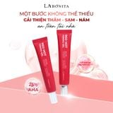  (Dạng Tuýp) Peel da Labonita Red Hot Toning Gel AHA 25%+Lợi khuẩn Lactobacillus 30ml 