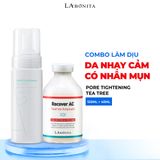  Combo Pore Tightening Bubble Toner 150ml + Recover AC Tea Tree Ampoule 40ml 