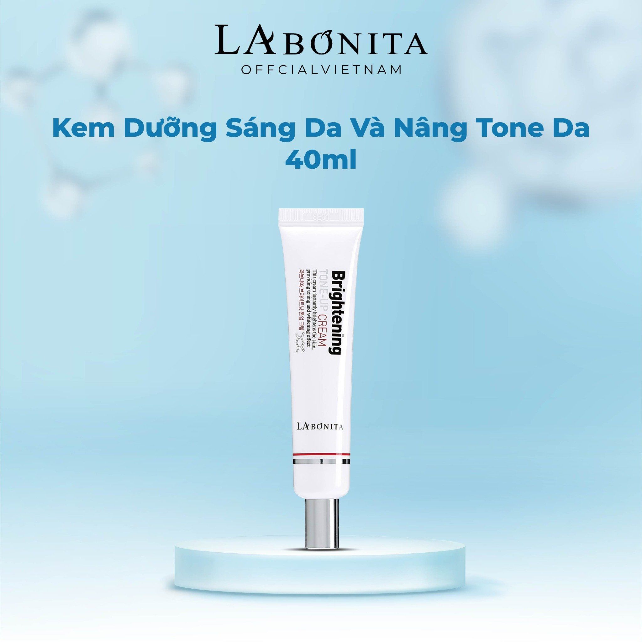  Kem Dưỡng Sáng Da Và Nâng Tone Da La Bonita Brightening Tone-Up Cream 40ml 