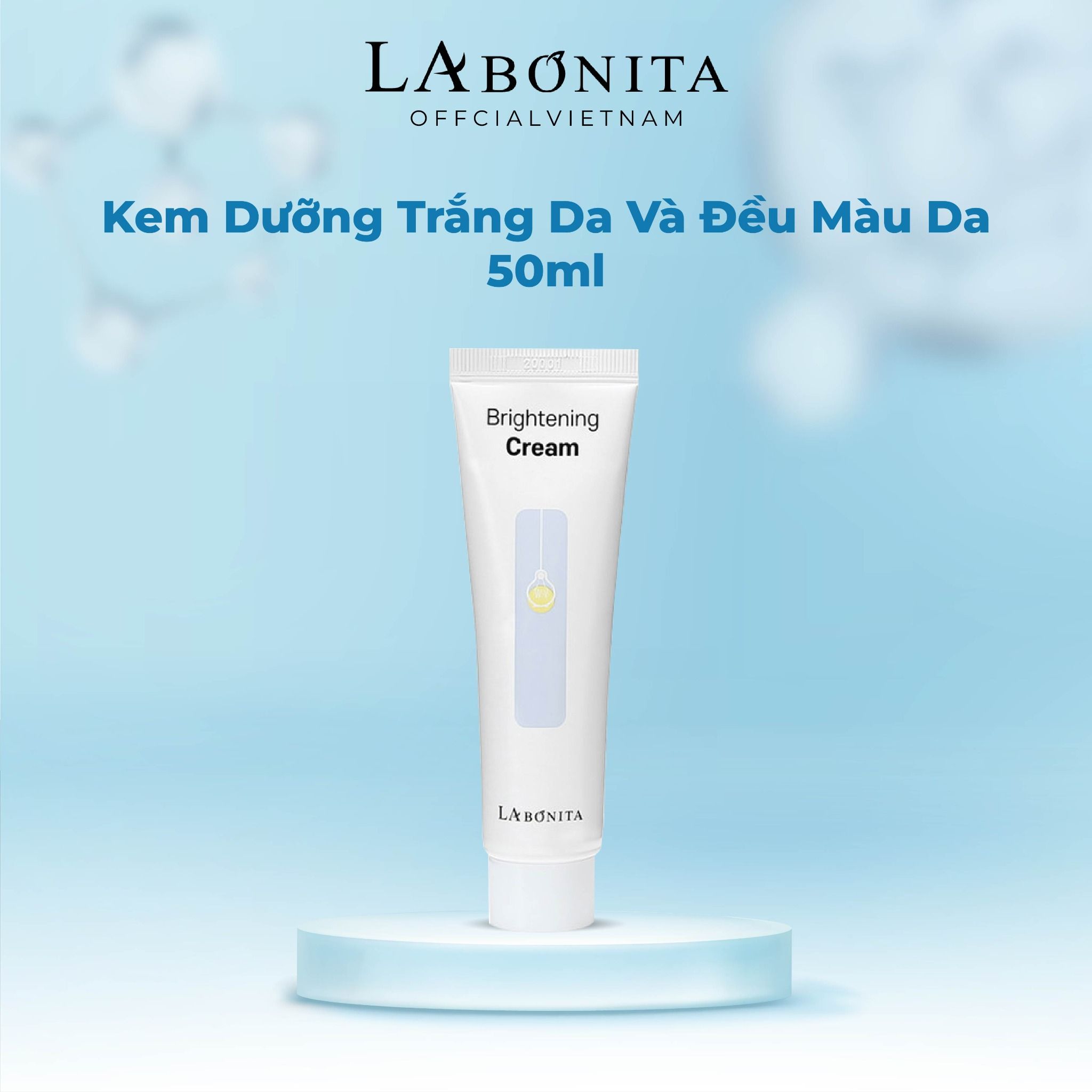  Kem Dưỡng Trắng Da Và Đều Màu Da La Bonita Brightening Cream 50ml 