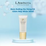  Kem Dưỡng Da Vùng Cổ Giảm Nếp Nhăn La Bonita Peptide Roller Neck Cream 50ml 