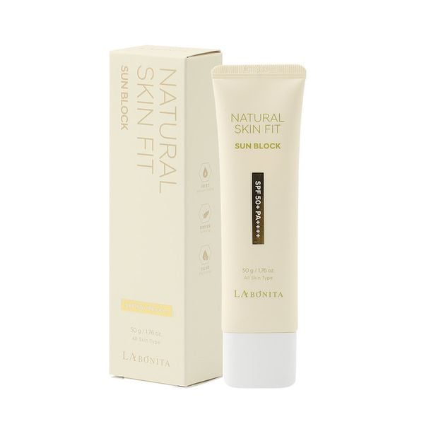  Kem Chống Nắng La Bonita Natural Skin Fit Sun Block SPF50+ PA++++ 