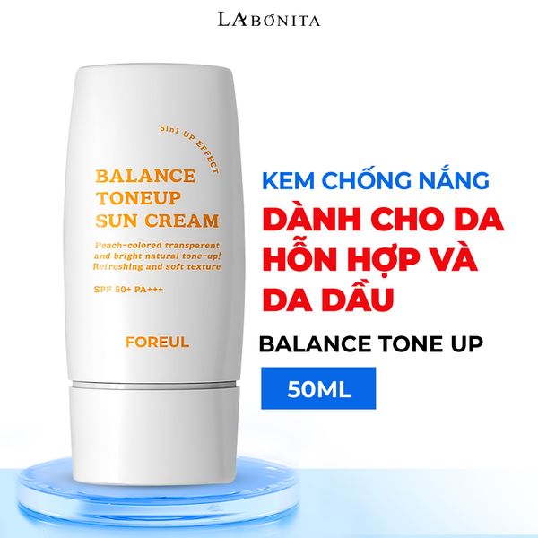  Kem chống nắng nâng tone Balance Tone Up Sun Cream Foreul 50ml 