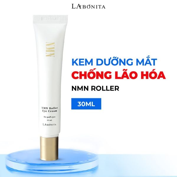  Kem dưỡng mắt cải thiện độ đàn hồi chống lão hóa NMN ROLLER EYE CREAM 30ml 