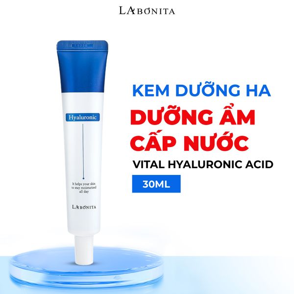  Kem Dưỡng Ẩm Sáng Da Và Phục Hồi Da La Bonita Vital Hyaluronic Acid Cream 30ml 