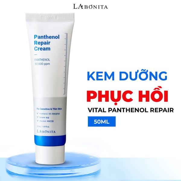  KEM DƯỠNG PHỤC HỒI VITAL PANTHENOL REPAIR CREAM LA BONITA 50ML 