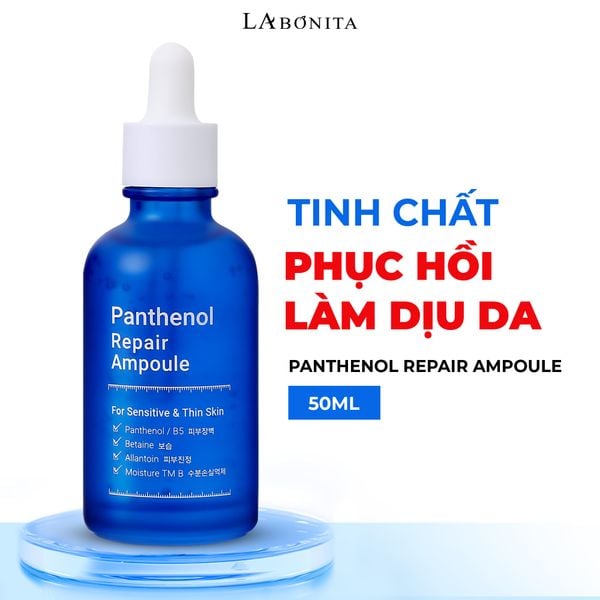  Tinh Chất Hỗ Trợ Phục Hồi Làm Dịu Da La Bonita Panthenol Repair Ampoule 50ml 