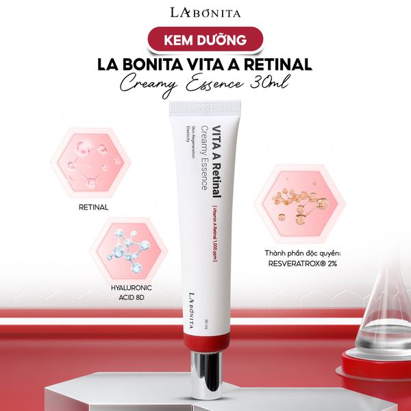  Kem Dưỡng La Bonita Vita A Retinal Creamy Essence 30ml 