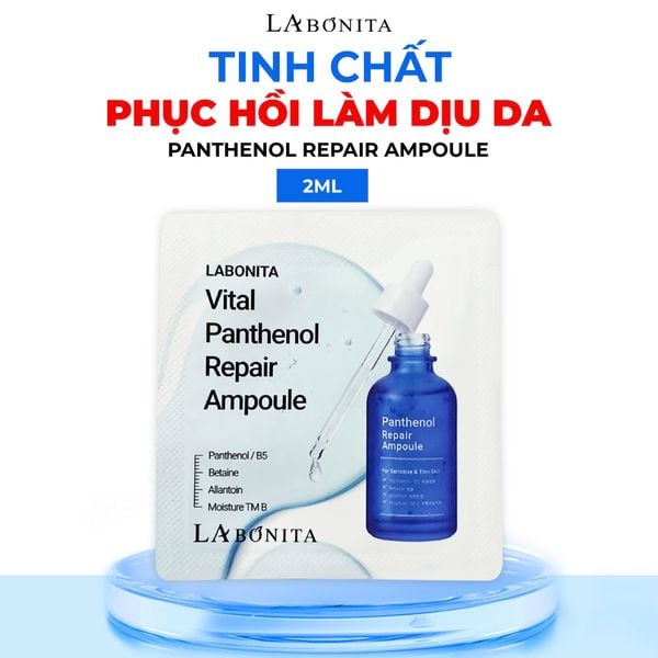  Tinh chất hỗ trợ phục hồi làm dịu da La Bonita Panthenol Repair Ampoule 10ml 