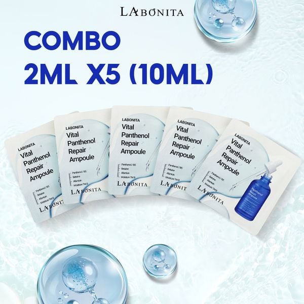  Tinh chất hỗ trợ phục hồi làm dịu da La Bonita Panthenol Repair Ampoule 10ml 