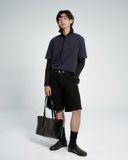  DENIM JORTS * black 