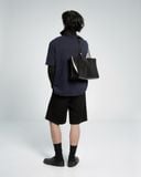  DENIM JORTS * black 